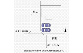 【区画図】実測図ではございません