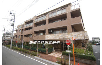 【外観】大切なペットと一緒に暮らせるマンション。（飼育細則あり）