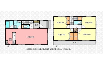 【間取】参考プラン　建物30.55坪