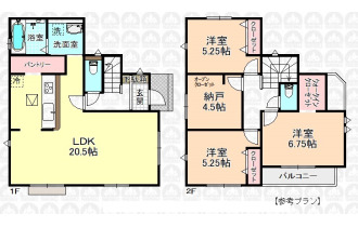【間取】参考プラン