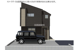 【その他】イメージパース
図面をもとに描いたもので実際のものとは異なります。車両は販売価格に含まれません。