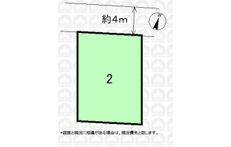 【区画図】実測図ではありません。