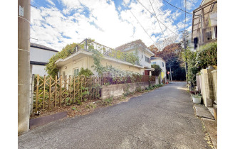 【外観】現地全体/令和7年11月29日撮影（古家解体前）