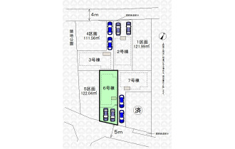 【区画図】実測図ではございません