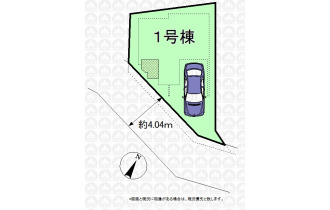 【区画図】実測図ではありません