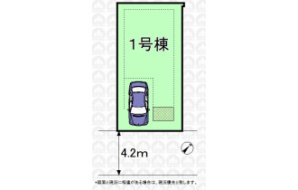 【区画図】実測図ではありません