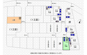【区画図】実測図ではございません。