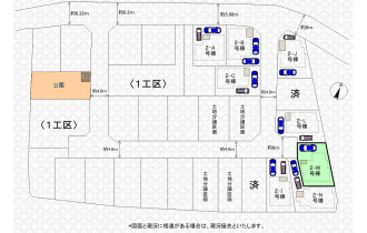 【区画図】実測図ではございません。