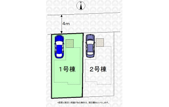 【区画図】実測図ではございません