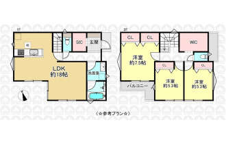 【間取】参考プラン