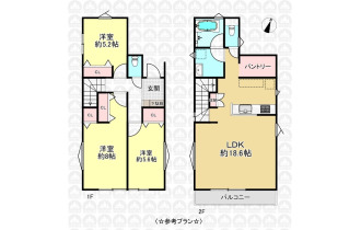 【間取】参考プラン