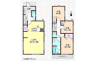 【間取】参考プラン