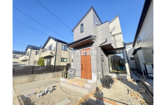 【外観】現地全景(1号棟の画像)