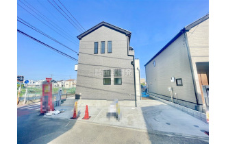 【外観】堂々完成。内覧予約受付中です。