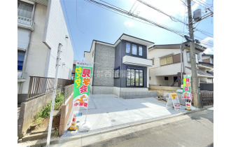 【外観】建物完成。いつでも室内を見学いただけます