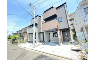 【外観】完成につき、ごゆっくりとご見学いただけます。（現地全体）