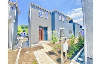 【外観】建物完成。いつでも室内を見学いただけます
