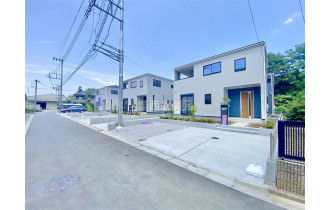 【外観】建物完成しました。ごゆっくりとご見学いただけます。/現地全体