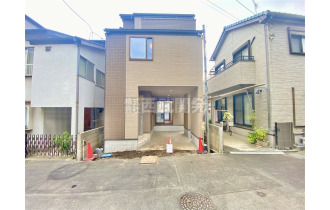 【外観】建物完成。いつでも室内を見学いただけます