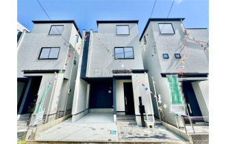 【外観】建物完成。いつでも室内を見学いただけます