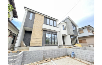 【外観】建物完成。いつでも室内を見学いただけます