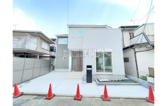 【外観】建物完成。いつでも室内を見学いただけます