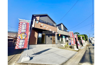 【外観】堂々完成。お気軽にお問い合わせください/現地全景