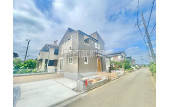 【外観】建物完成。いつでも室内を見学いただけます