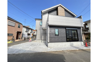 【外観】建物完成。いつでも室内を見学いただけます