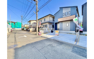 【外観】堂々完成。内覧予約受付中です。