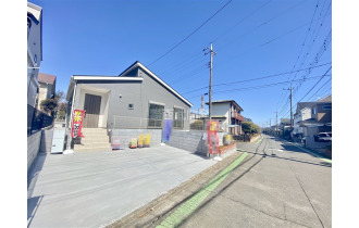 【外観】堂々完成。内覧予約受付中です。