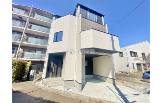 【外観】堂々完成。内覧予約受付中です。