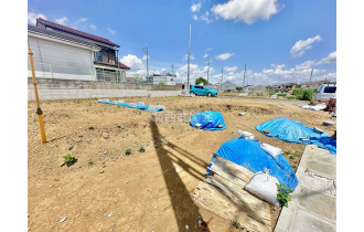 【外観】現地全景/モデルハウスの内見可能です