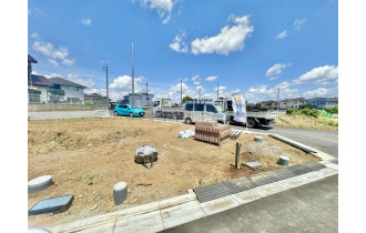 【外観】現地全景/モデルハウスの内見可能です