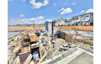 【外観】現地全景/モデルハウスの内見可能です