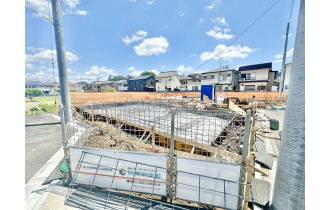 【外観】現地全景/ゆったりとした敷地に新築住宅が誕生します
