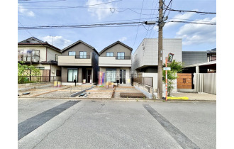 【外観】建物完成につきごゆっくりご見学いただけます。/現地全景
