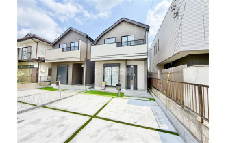 【外観】建物完成につきごゆっくりご見学いただけます。/現地全景