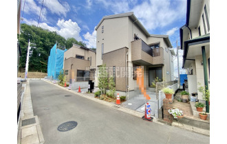 【外観】完成につきごゆっくりとご見学いただけます。（現地全体）