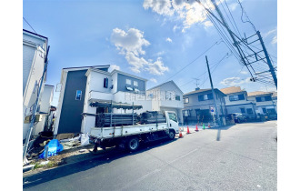【外観】ゆったりとした敷地に新築住宅が誕生します/現地全景