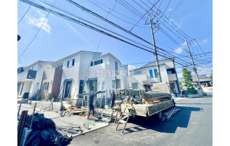 【外観】ゆったりとした敷地に新築住宅が誕生します/現地全景
