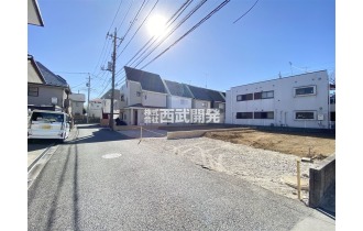 【外観】【現地全景】いまは更地ですが、数ヵ月後には新しい家が建つ予定です。楽しみですね！
