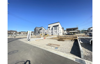 【外観】【現地全景】いまは更地ですが、数ヵ月後には新しい家が建つ予定です。楽しみですね！