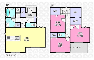 【間取】参考プラン