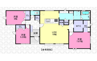 【間取】参考プラン