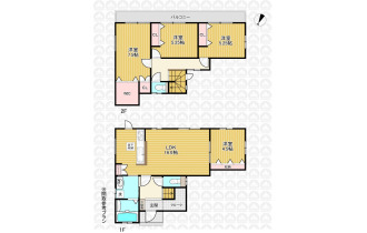 【間取】参考間取り。参考建物面積97.10ｍ2。