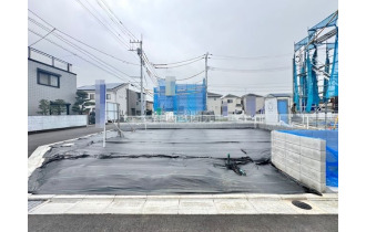 【外観】105.22ｍ２の敷地ですので間取りプランのバリエーションが広がりますね。