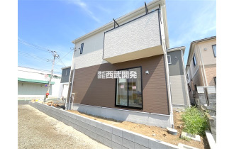 【外観】【現地全景】建物完成まで間もなくにつき、実際のお部屋をごゆっくりご見学いただけます。ご都合はいかがでしょうか？