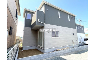 【外観】【現地全景】建物完成につき、実際のお部屋をごゆっくりご見学いただけます。ご都合はいかがでしょうか？