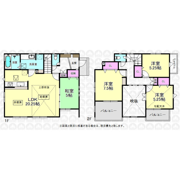 【間取】ご家族の絆を自然と深めるリビングイン階段!